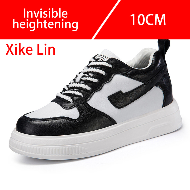 Men'S Shoes With Height Increase - Vrijetijdsschoenen voor heren Dikke zolen Comfortabele