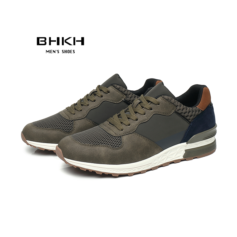 Men Shoes Zegna - KNBR Casual Sneakers Heren Trainers Lederen