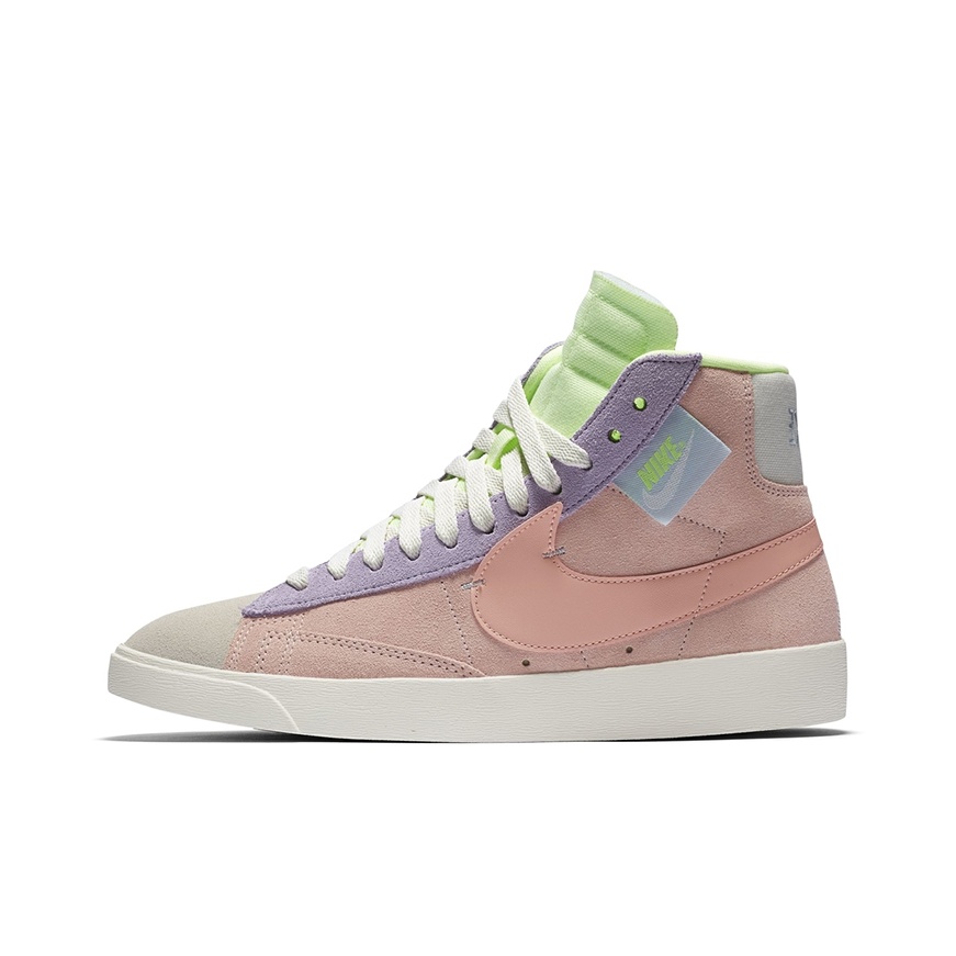 Men Shoes Rebel - Nike Blazer Rebel Leather Fashion Mid-top