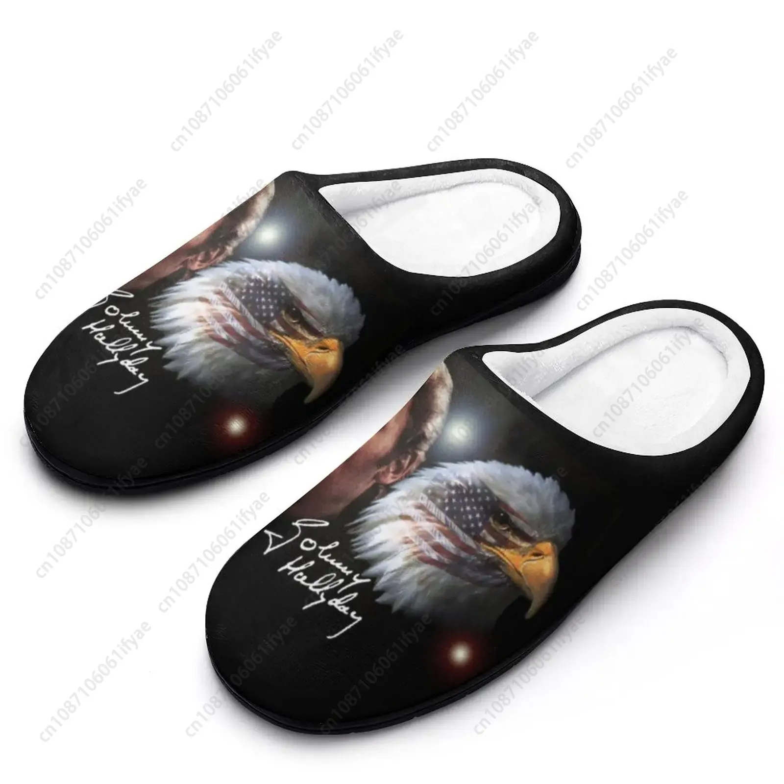 Men Shoes Loafers - Winter Warme Slippers Johnny Hallyday (6)
