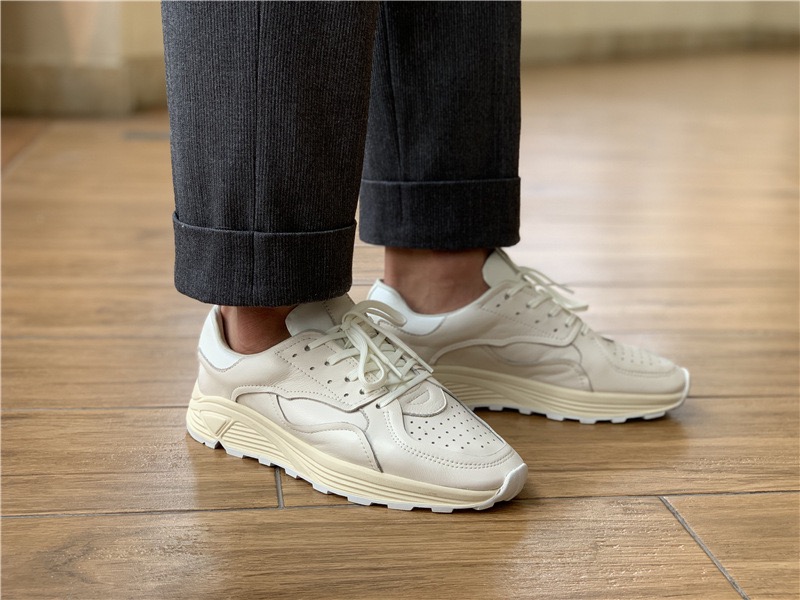 Men'S Shoes Temu - Casual witte herenschoenen met ronde neus
