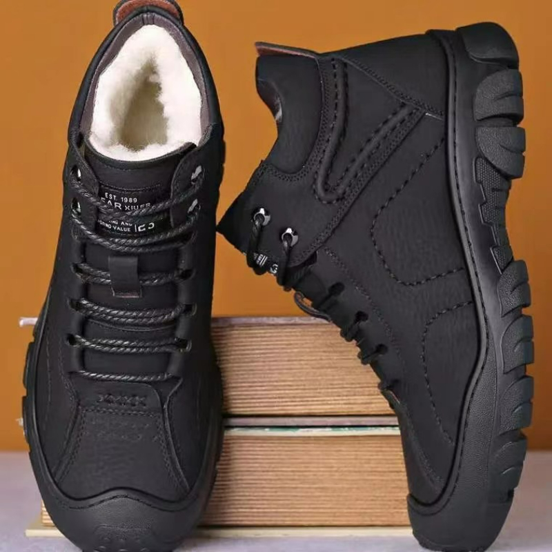 Men'S Shoes Dress Casual - Herenlaarzen Enkellaarsjes met veters Nieuwe winter