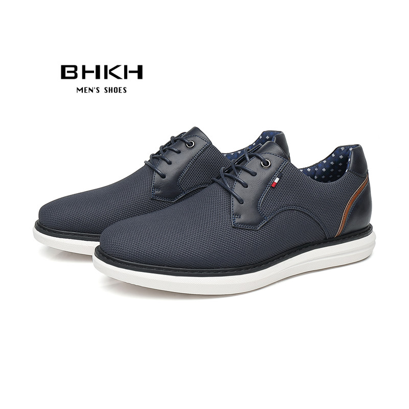 Men'S Shoes Smart - BHKH 2026 Echt Leder Herenschoenen Comfortabele