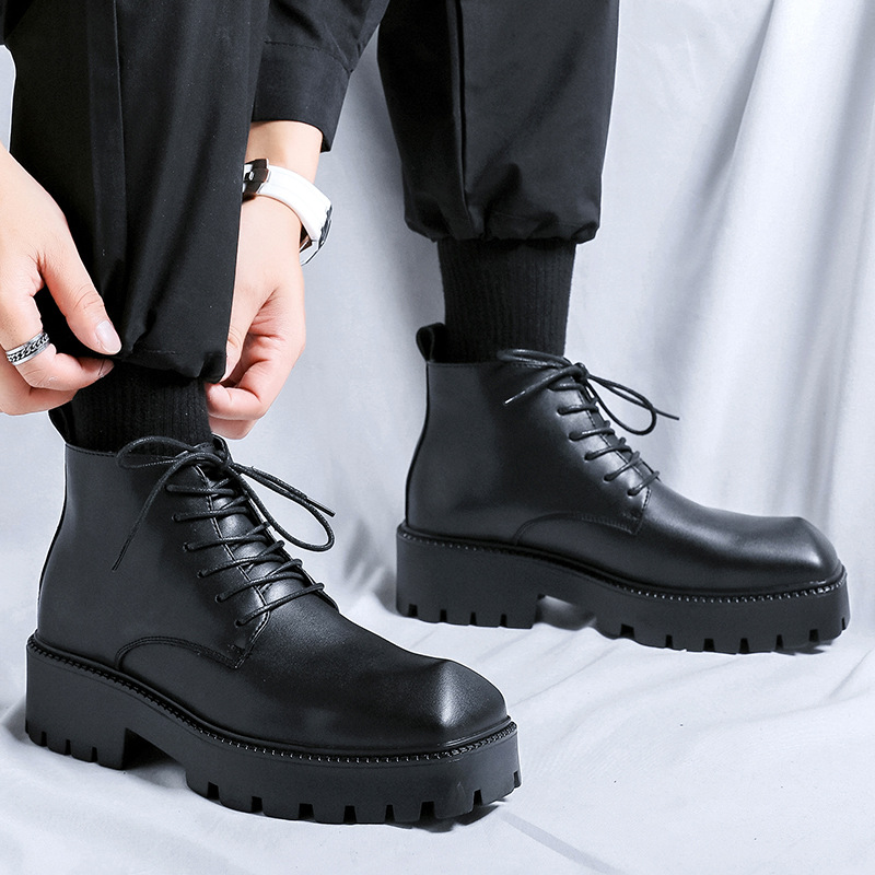 Men Shoes Brands - heren luxe mode originele leren laarzen