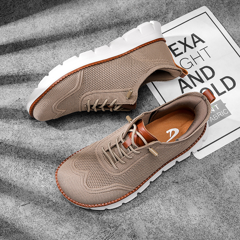 Men'S Shoes Dress Casual - Stijlvolle Mannen Brede Box Schoenen Barefoot