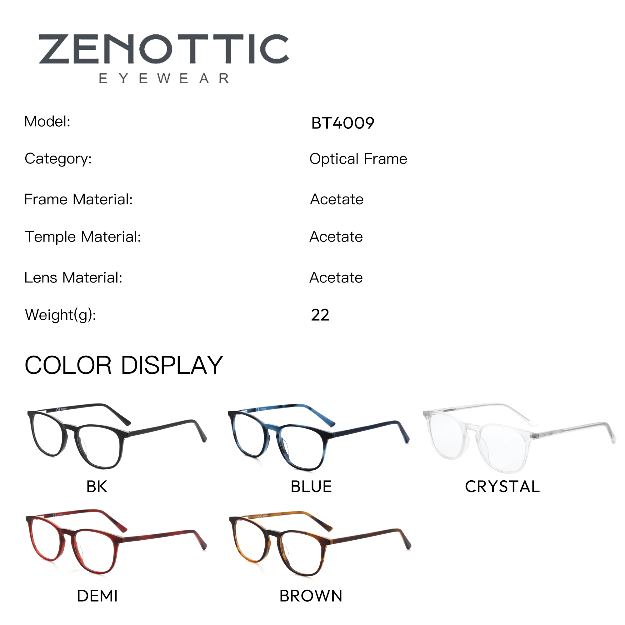 ZENOTTIC Handgemaakte acetaat  - Men Shoes Zegna recensie en prijs