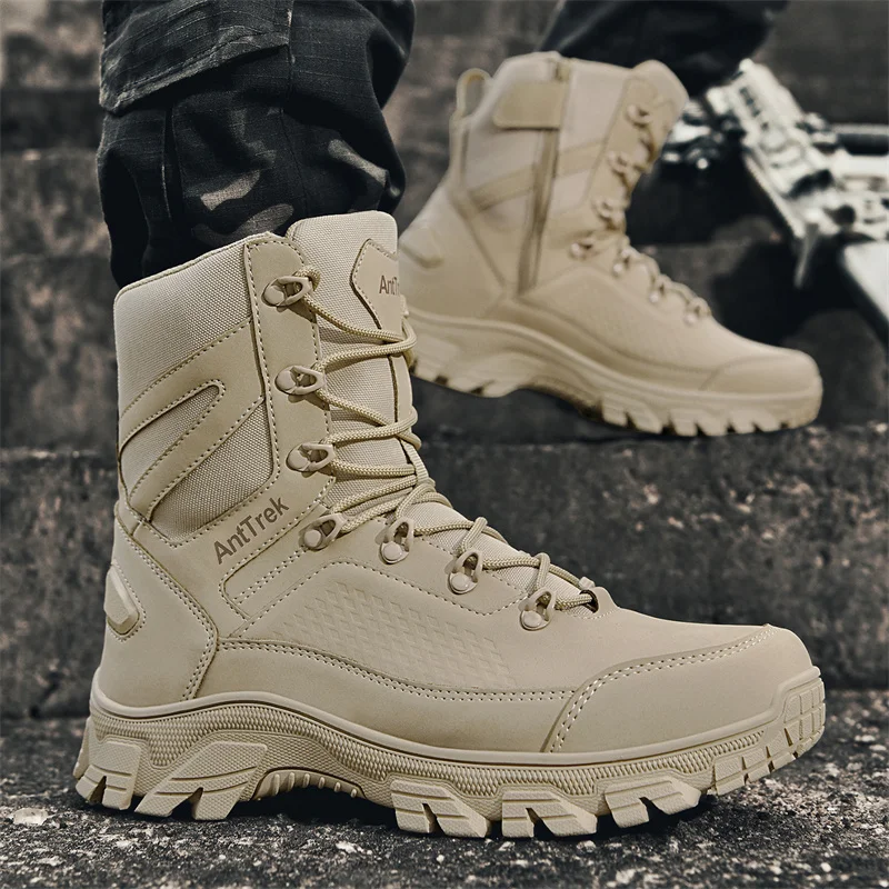 Nieuwe Mannen Tactische Laarze - Men Shoes Brands recensie en prijs