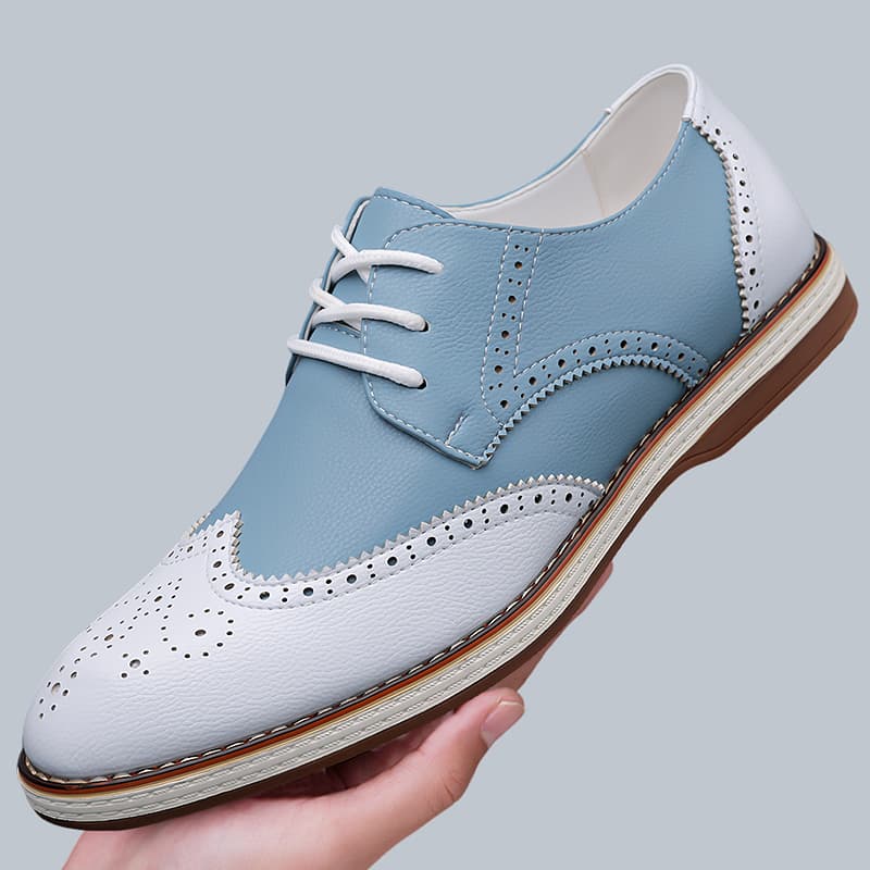 Heren Wit Blauw Tweekleurige B - Men'S Shoes Temu recensie en prijs