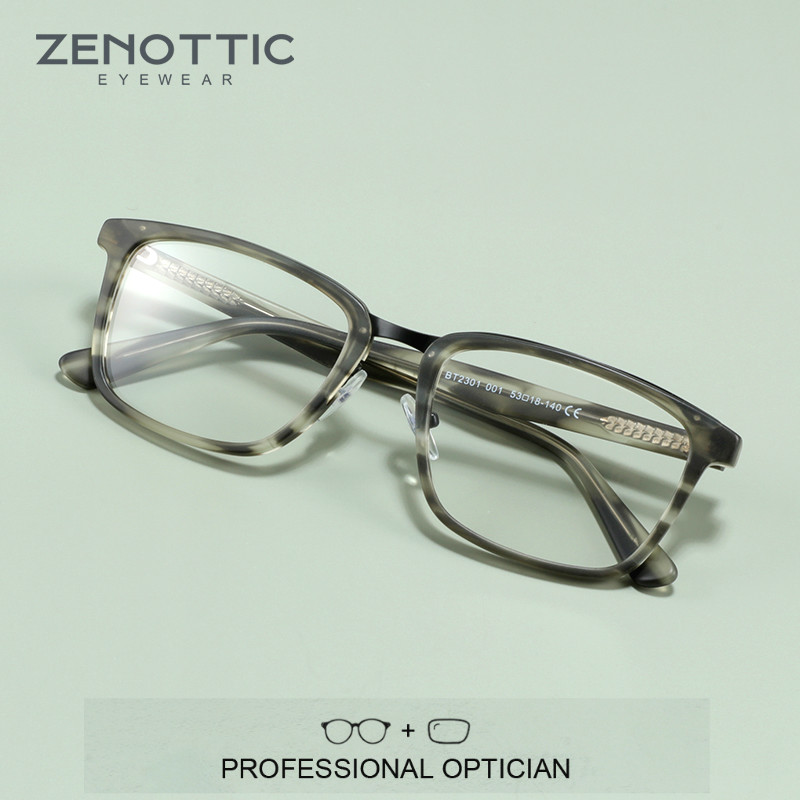 ZENOTTIC Vierkante Acetaat Rec - Men Shoes Zegna recensie en prijs