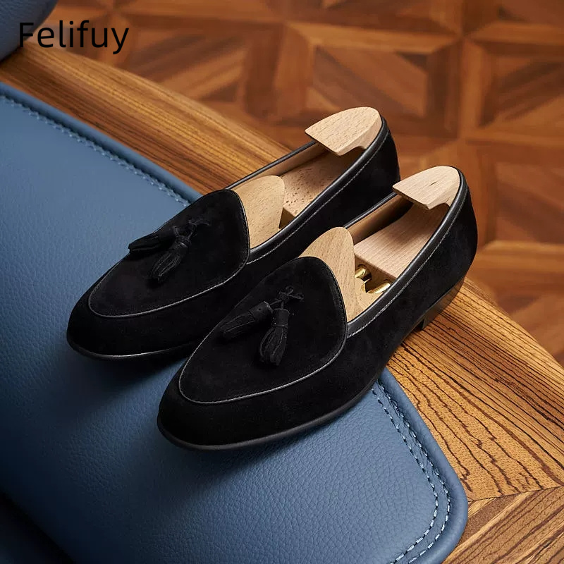 Italiaanse soorten Koe Suède H - Men Shoes Kinds recensie en prijs