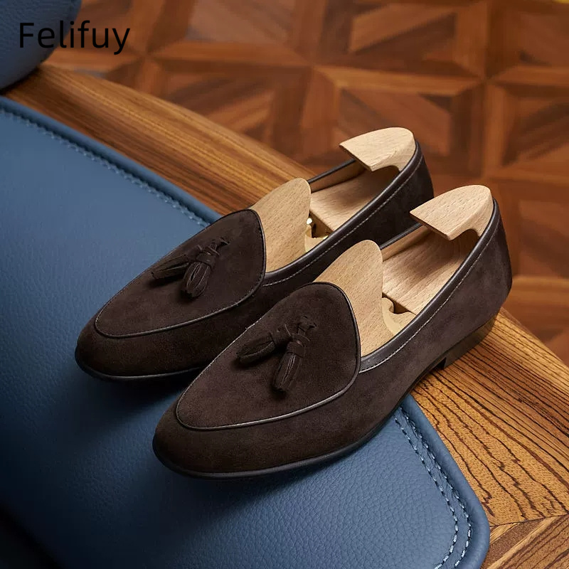Italiaanse soorten Koe Suède H - Men Shoes Kinds recensie en prijs
