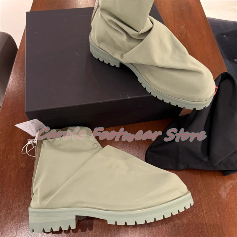 Geplooide nylon stoffen hoge h - Men'S Shoes With Height Increase recensie en prijs