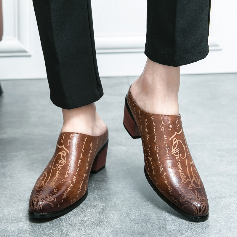 Heren bruine leren muiltjes pa - Men'S Shoes Dress Casual recensie en prijs