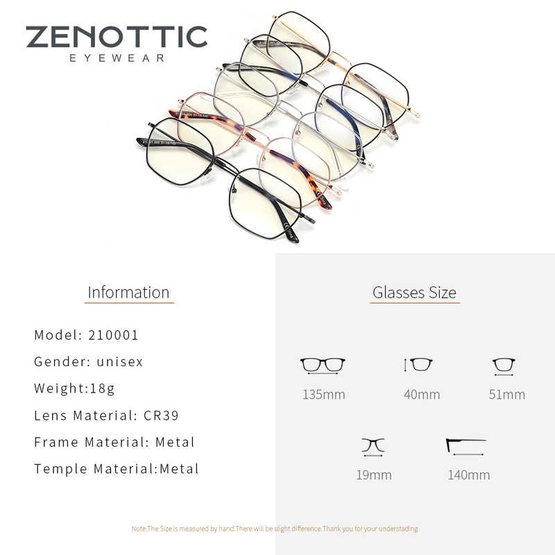 Zenottic Metalen Anti Blauw Li - Men Shoes Zegna recensie en prijs