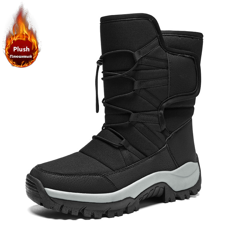 Warme, pluche sneeuwlaarzen vo - Men Shoes Brands recensie en prijs