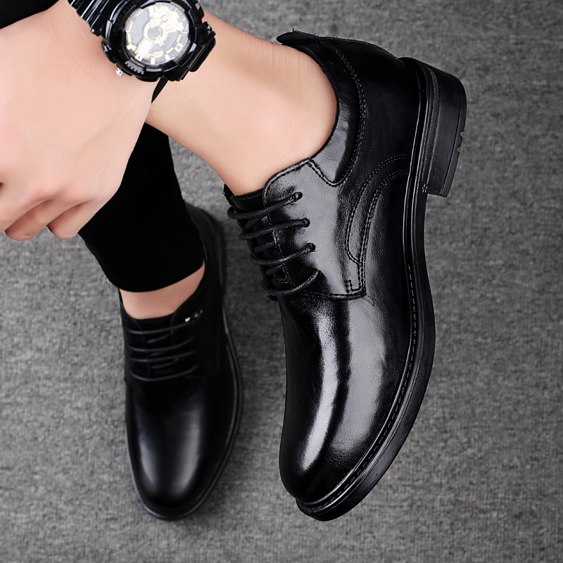 Leren casual verhogende schoen - Men'S Shoes With Height Increase recensie en prijs