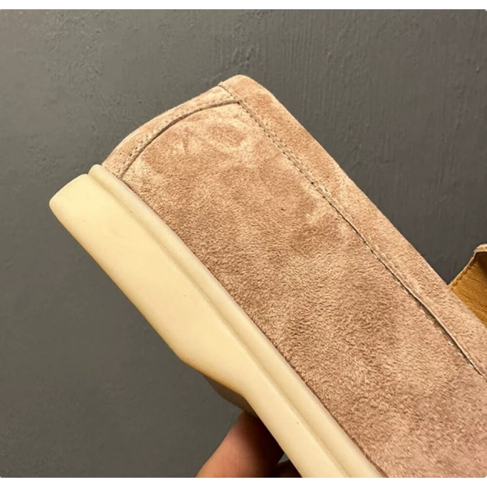 Luxe beige suède casual loafer - Men'S Shoes Smart recensie en prijs