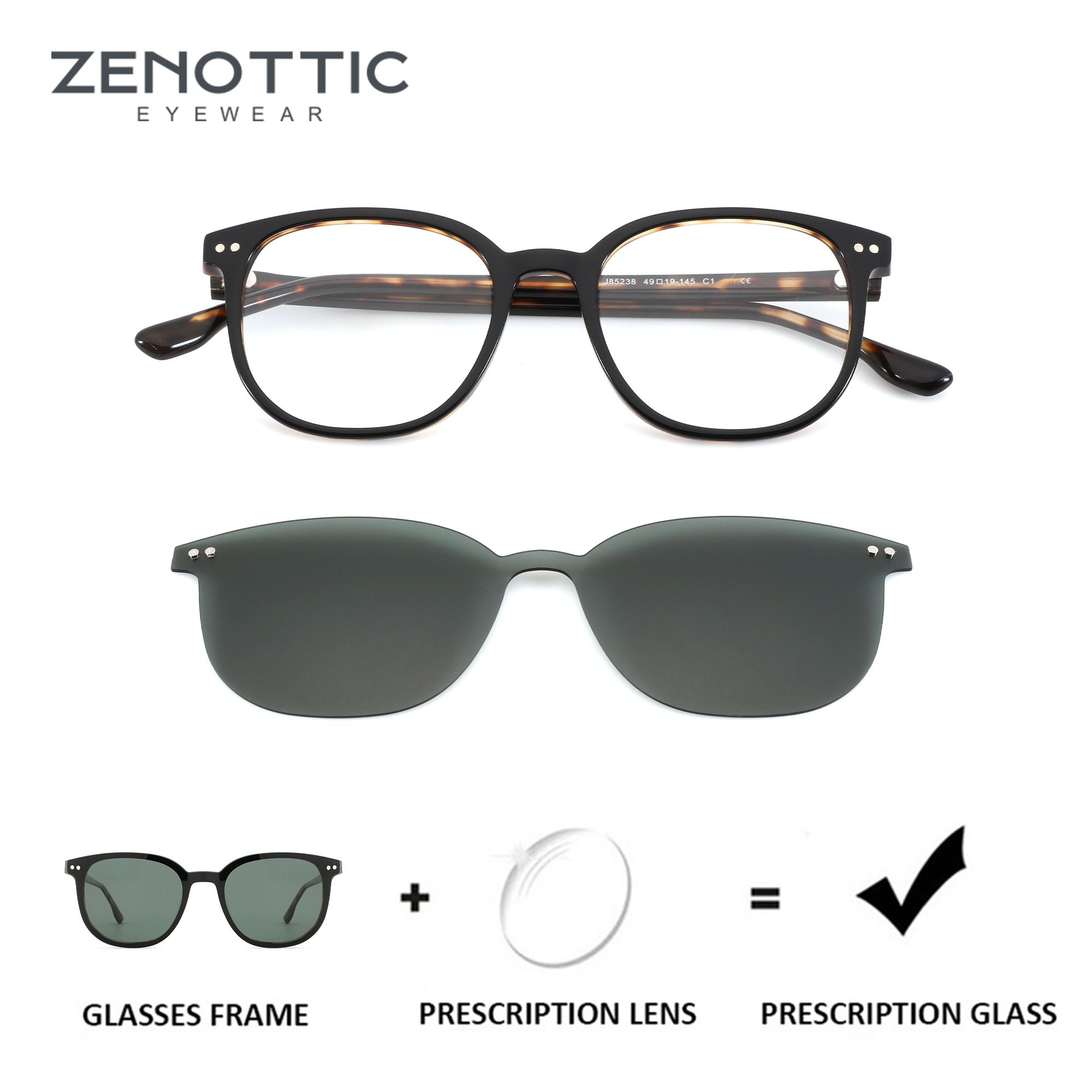 ZENOTTIC Vierkante Acetaat Mag - Men Shoes Zegna recensie en prijs